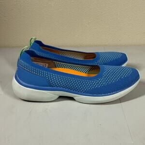 Vionic Kallie Slip-On Flats, Azure Blue, Women's Size 6.5